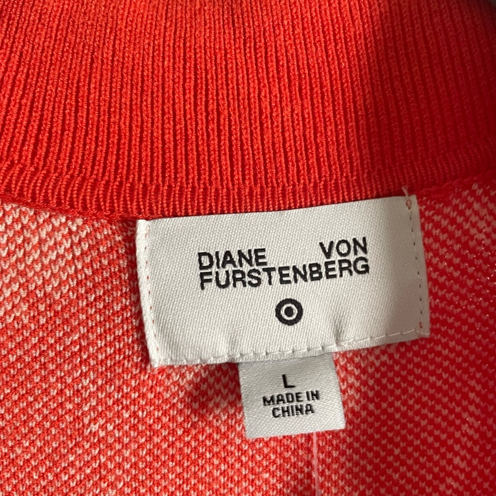 Diane Von Furstenberg X Target Collared Sleeveless Wrap Dress. New With Tags - Picture 7 of 11